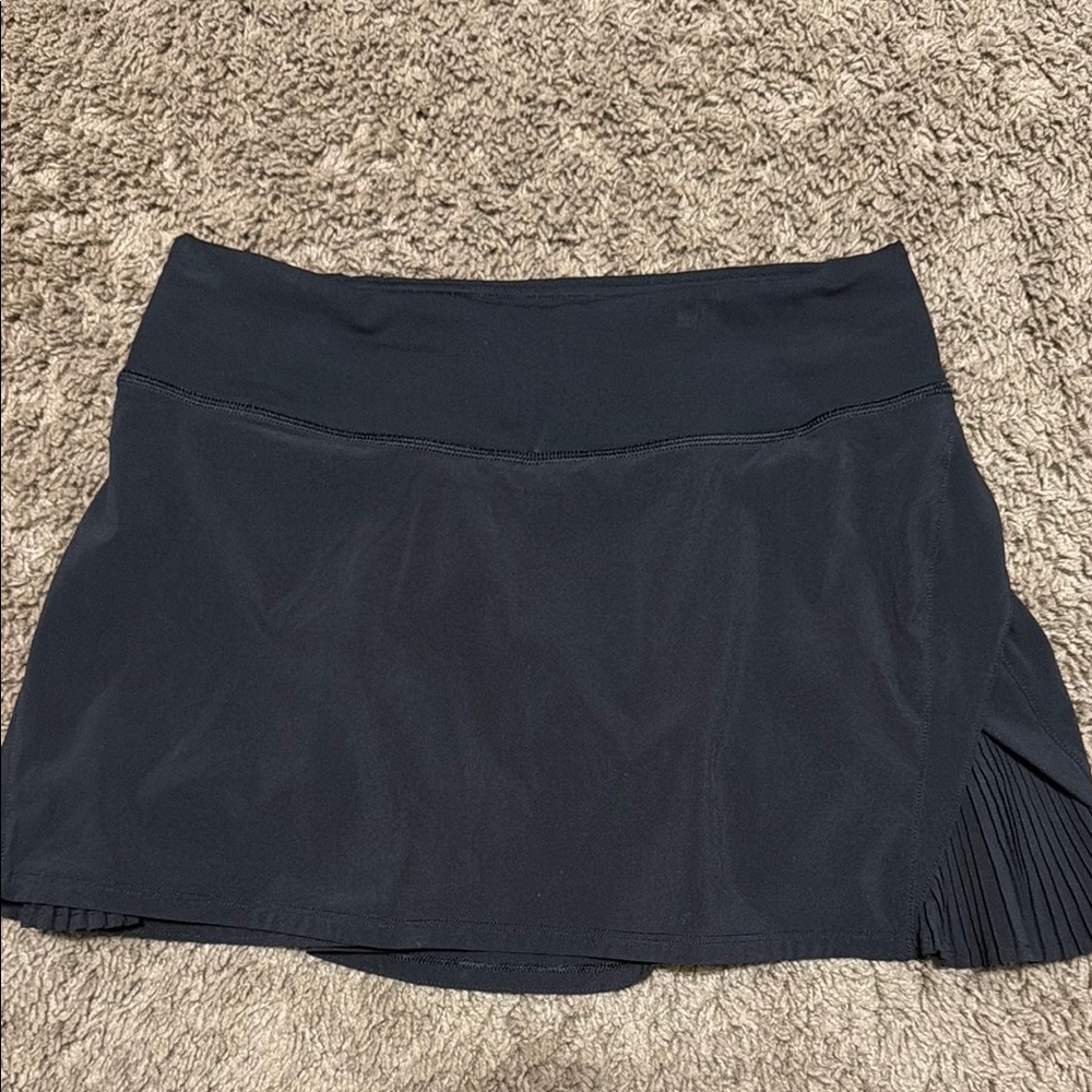 Lululemon black tennis skirt